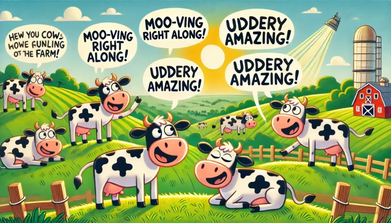 Cow Puns That Are Udderly Irresistible