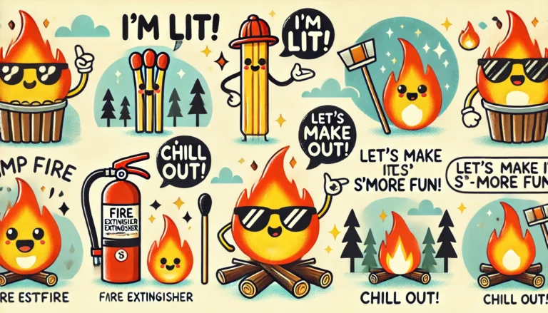 Blazing Fire Puns to Keep It Lit