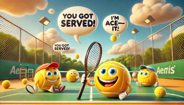 Tennis Puns That Will Serve You Acing Smiles