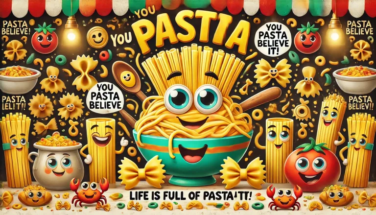 Pasta Puns That Are Truly Impastably Funny!