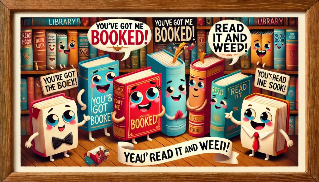 Book Puns to Tickle Your Spine and Bookmark Your Day!