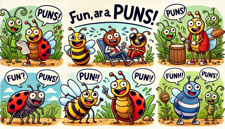 Bug Puns That’ll Have You Buzzing with Laughter!