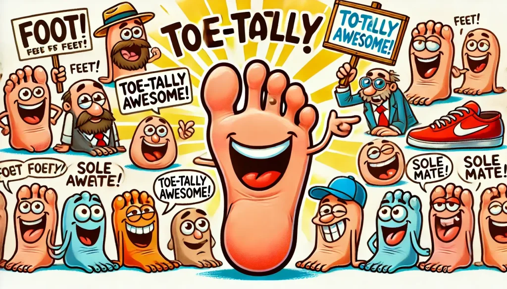 Foot Puns That Are Toe-tally Hilarious!