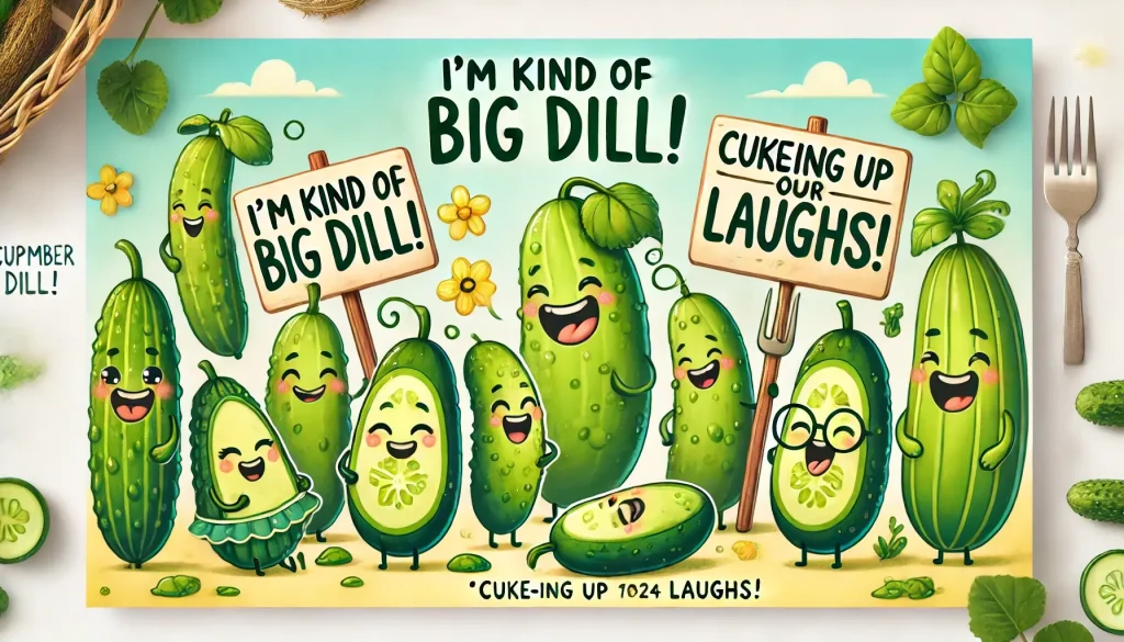 Fresh Cucumber Puns to Pickle Your Funny Side