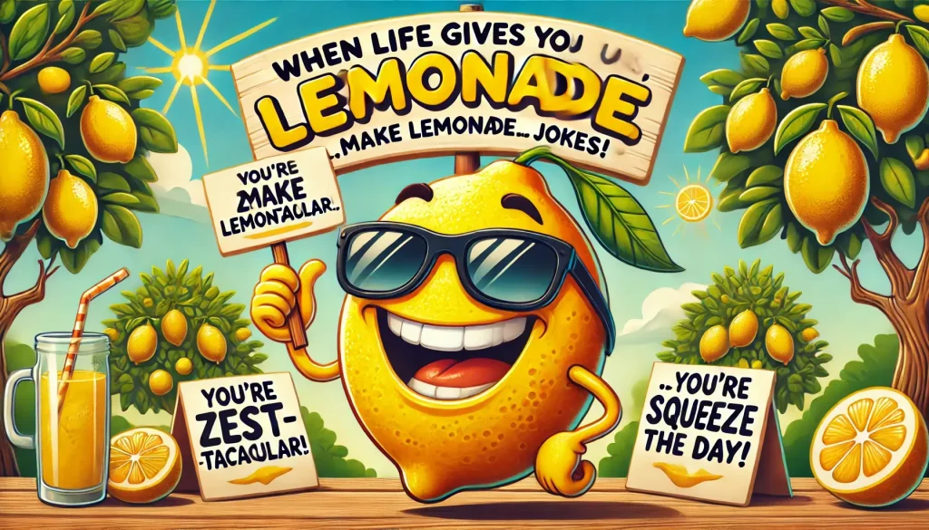 Lemon Puns to Squeeze Some Zesty Laughs Into Your Day!
