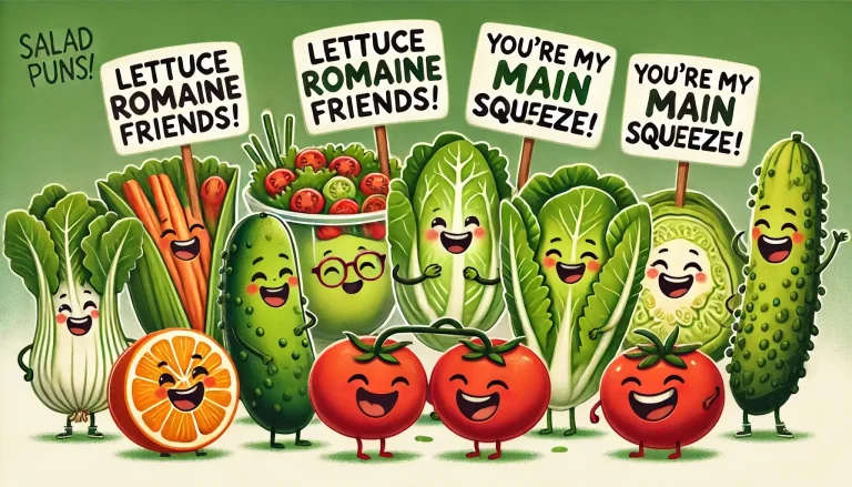 125 Salad Puns That Are Dressing Up the Fun!