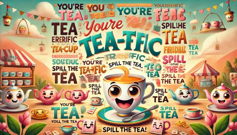 Tea Puns to Steep Your Day in Laughter!