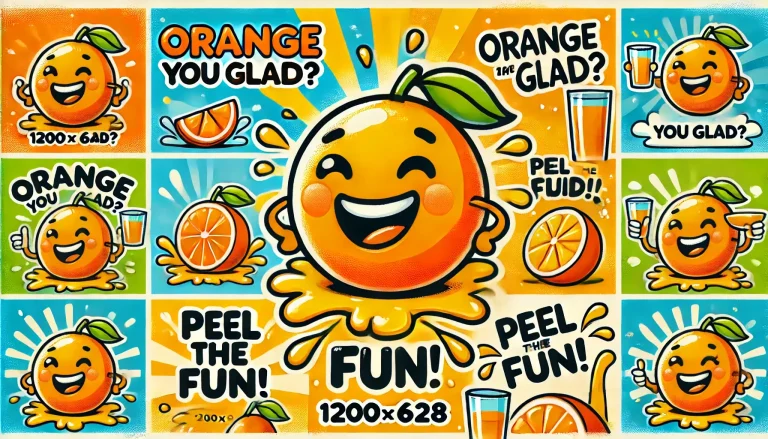 Hilarious and Zesty Orange Puns for Every Mood!