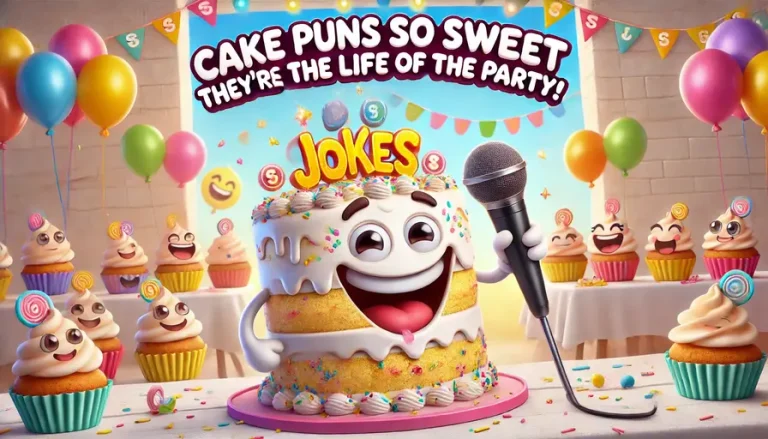 200+ Cake Puns That Take the Cake for Sweet Laughs