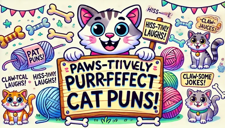 201 Paws-itively Purrfect Cat Puns That Are Claw-some!
