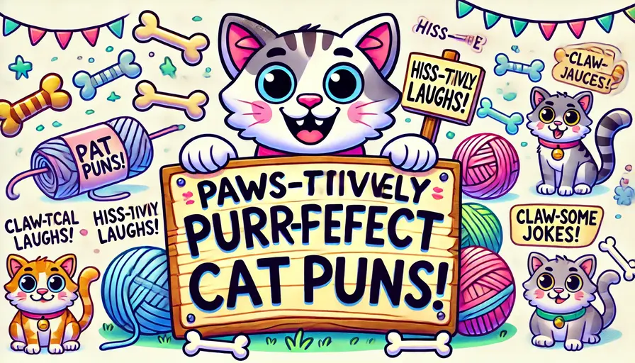 201 Paws-itively Purrfect Cat Puns That Are Claw-some!