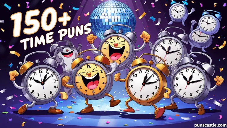 150+ Time Puns That Are Second to None