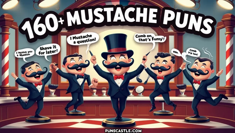 160+ Mustache Puns That’ll Curl Up Your Smile