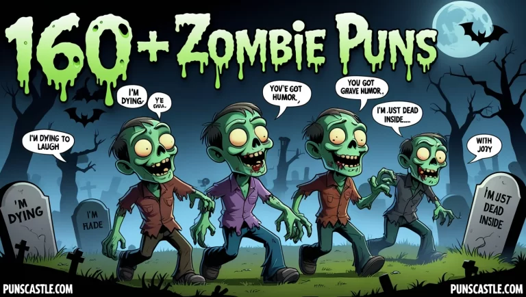 160+ Zombie Puns That Are Drop-Dead Hilarious