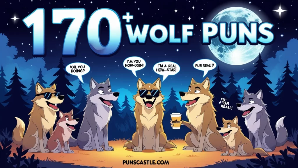170+ Wolf Puns That’ll Make You Howl With Joy