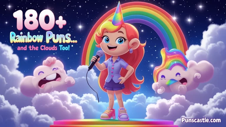 180+ Rainbow Puns Bursting With Colorful Laughs