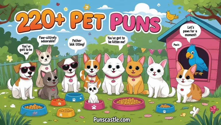 220+ Pet Puns That’ll Leave You Feline Good