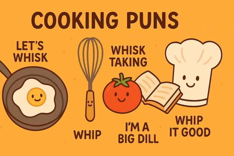 250 Hilarious Cooking Puns That Will Stir Up Your Appetite!