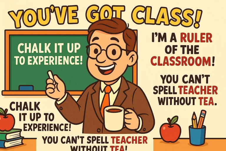 Teacher Puns So Clever They Should Be on the Honor Roll